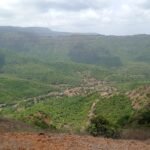 सह्याद्री मधून होणारे सडूरे गावाचे दर्शन